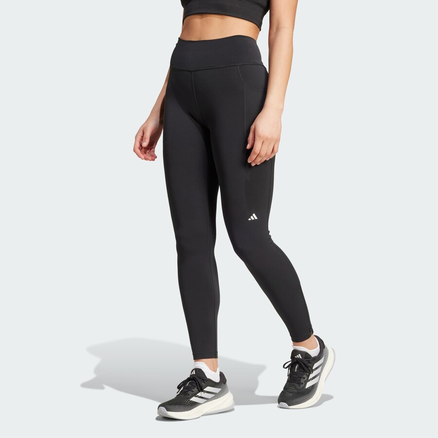 Длинные брюки ADIDAS PERFORMANCE Skinny Workout Pants Own The Run, черный — фото 2