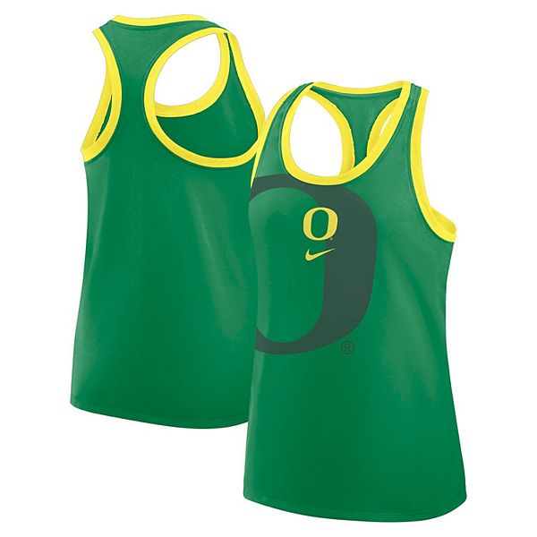 

Женский зеленый Oregon Ducks Primetime трикотажный топ-майка Nike