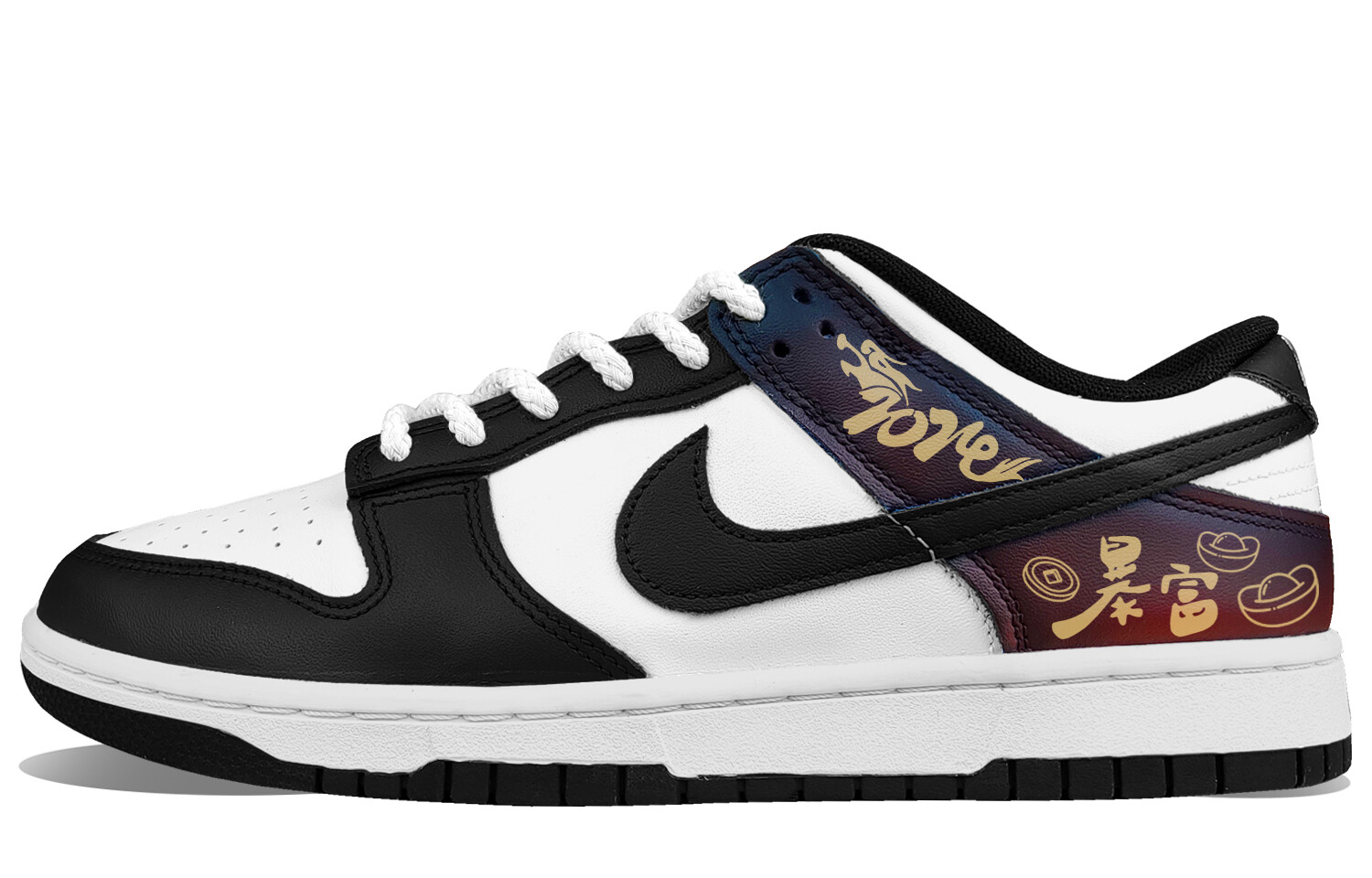 

Кроссовки Nike Dunk Skateboarding Shoes Men Low-top Burgundy, цвет Burgundy
