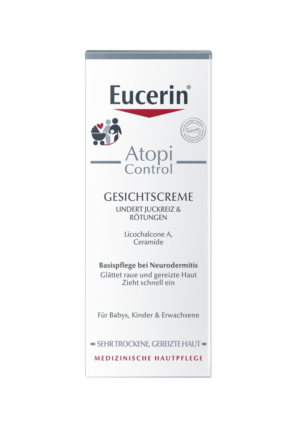 Крем для лица Eucerin — TAGESPFLEGE, NACHTPFLEGE GESICHTSCREME ATOPICONTROL BEI NEURODER — фото 3