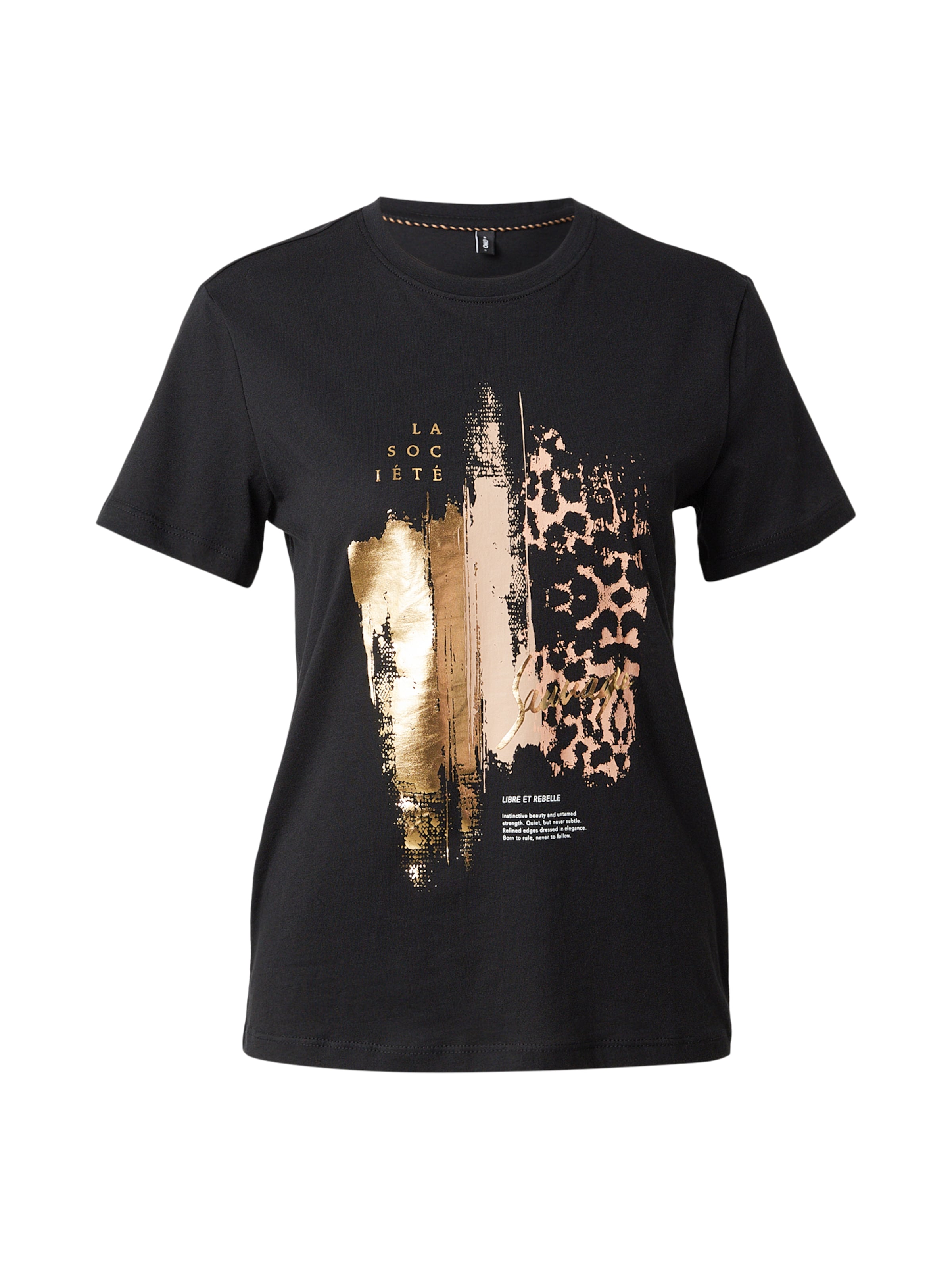 

ONLY Футболка 'ONLKITA' в черном цвете