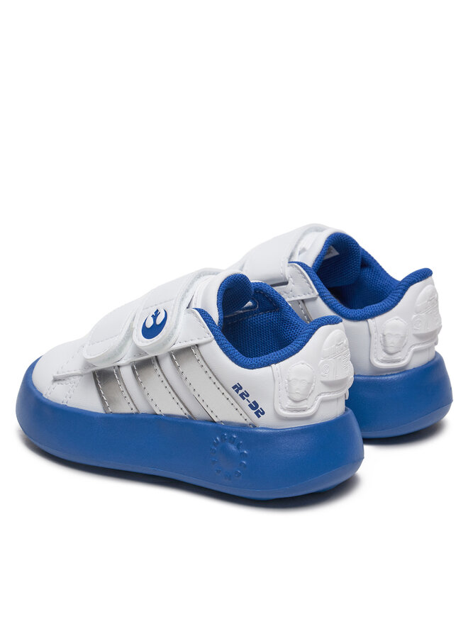 Кроссовки adidas Star Wars Grand Court 2.0 IH1139, белый — фото 3