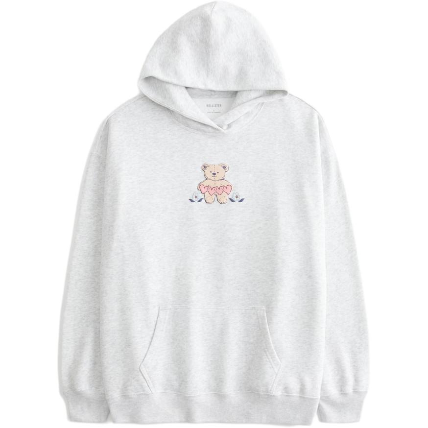 

Белая женская толстовка Hollister, белый