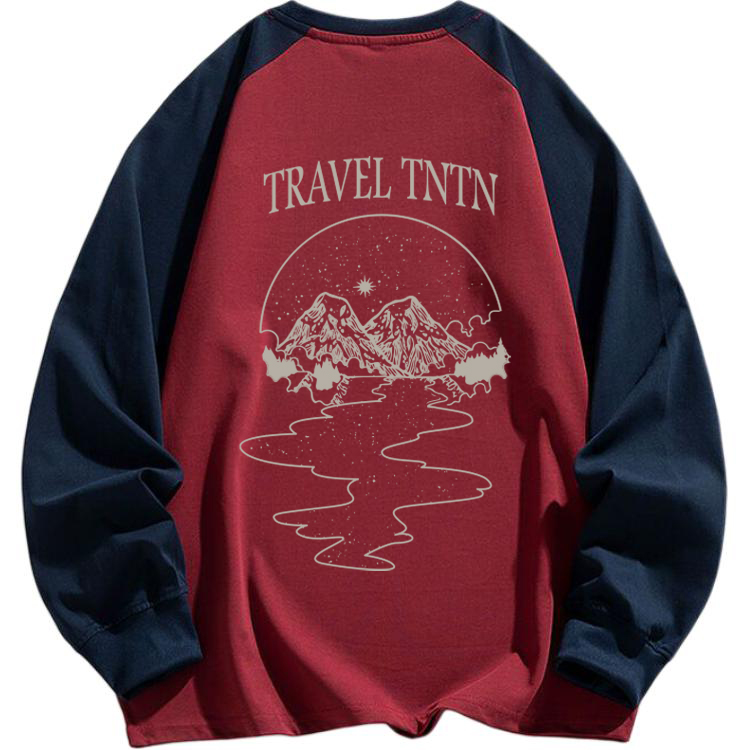 

Футболка Unisex TnTn, винтажная красная