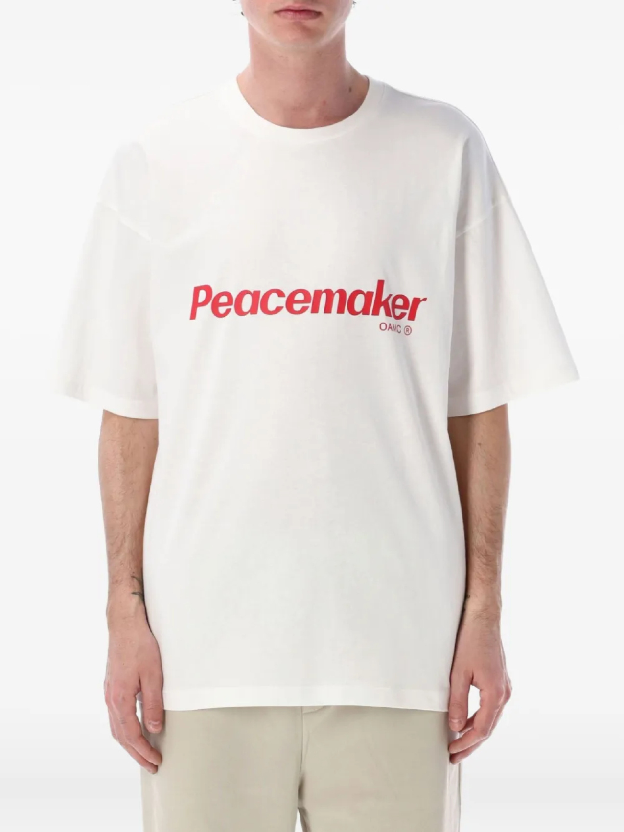 

Peacemaker Oamc Flower Футболка, белый