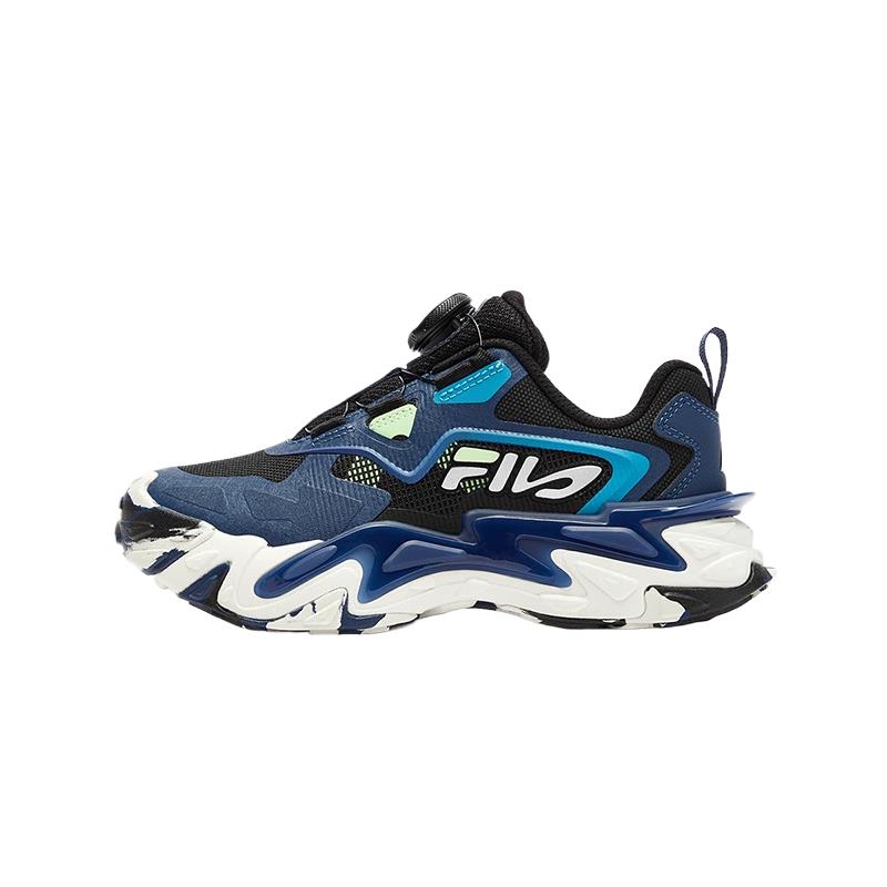 

FILA KIDS Боа нескользящие, устойчивые к истиранию, термо низкие детские повседневные ботинки Badge Blue/Black Kids'