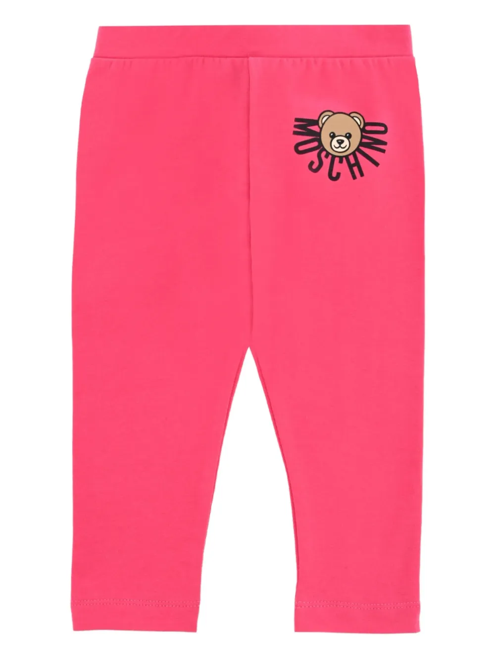 

Леггинсы с логотипом Moschino Kids, розовый