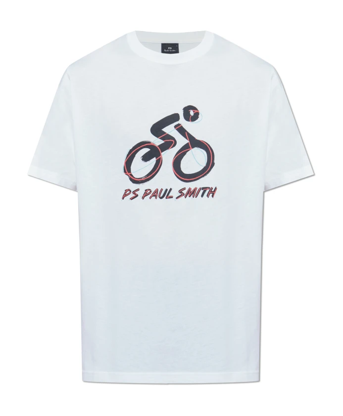 

Футболка с принтом Ps By Paul Smith, белый