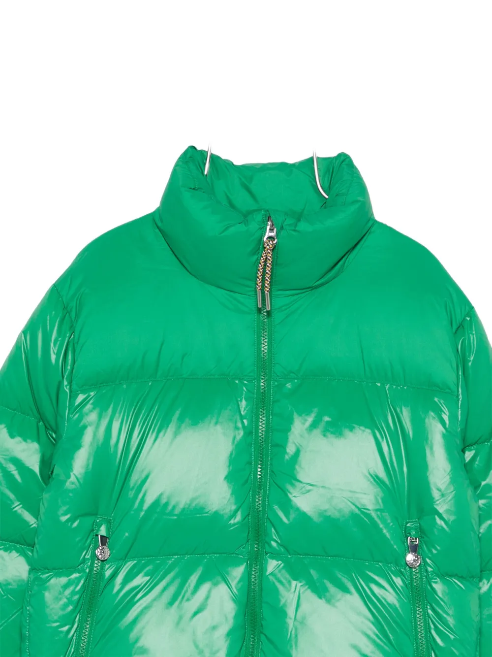 Стёганая куртка на молнии Pyrenex Kids, зеленый — фото 3