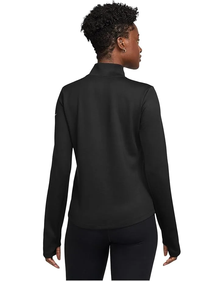 Толстовка Nike One Therma-FIT 1/2-Zip Mid Layer, Black — фото 2
