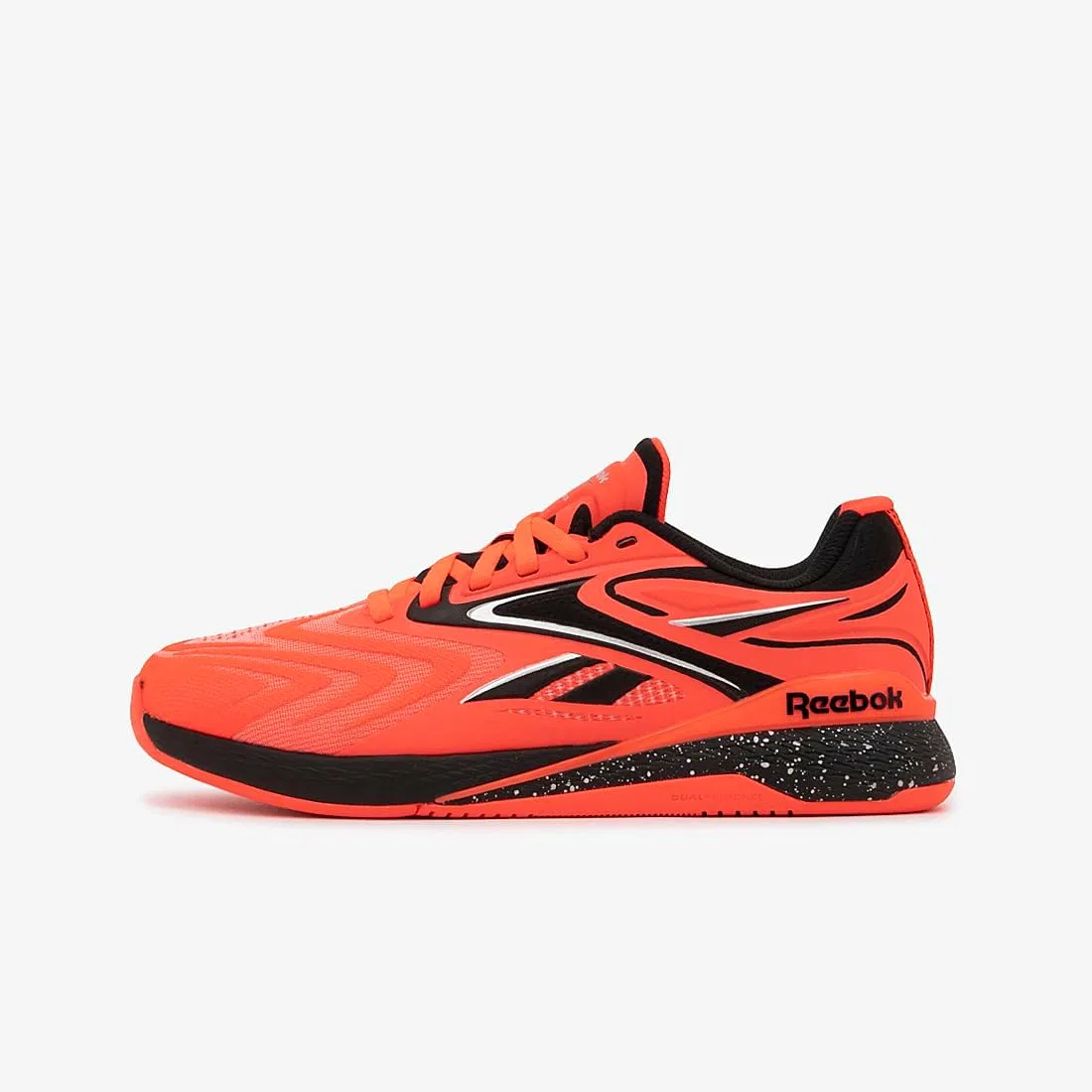 Кроссовки Reebok Unisex Nano X5 Edge, Flash Orange Ftwr White Black — фото 4