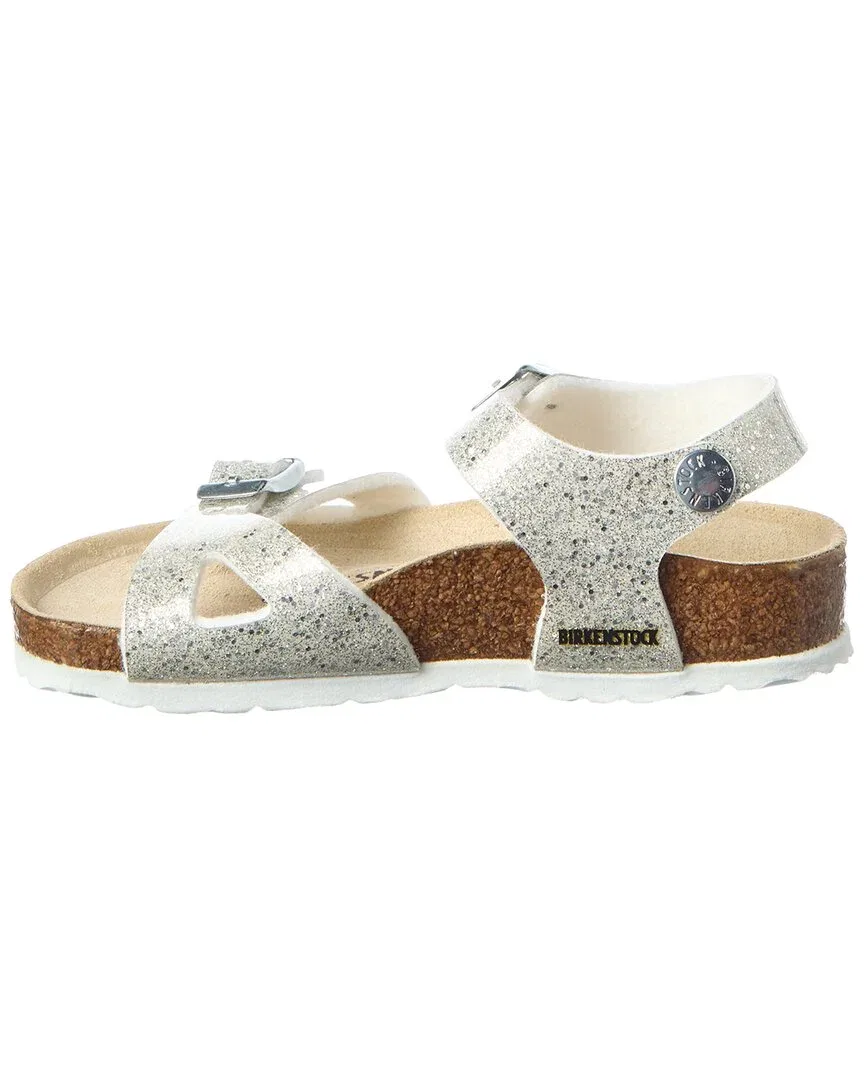 Сандалии Birkenstock Rio, серебро — фото 2