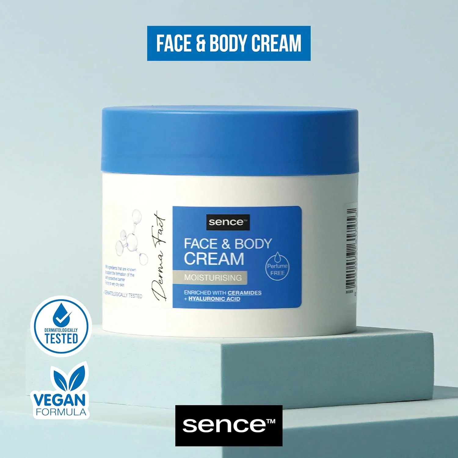 Крем для лица и тела без парфюма Sence Derma Fact Sence — фото 4
