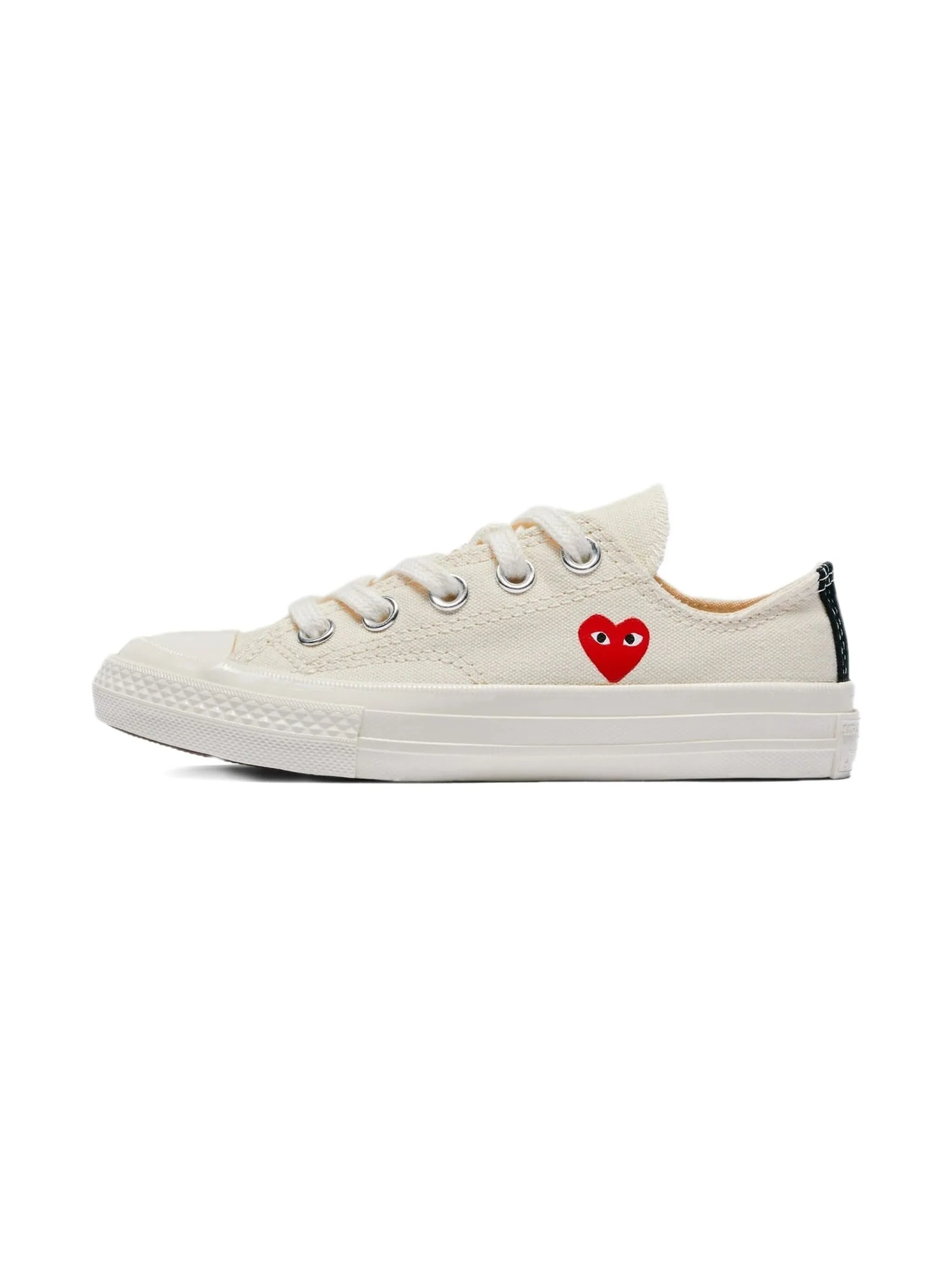 

Кеды Chuck Taylor All Star 70 Low Comme des Garcons PLAY - Cream Converse Kids, кремовый