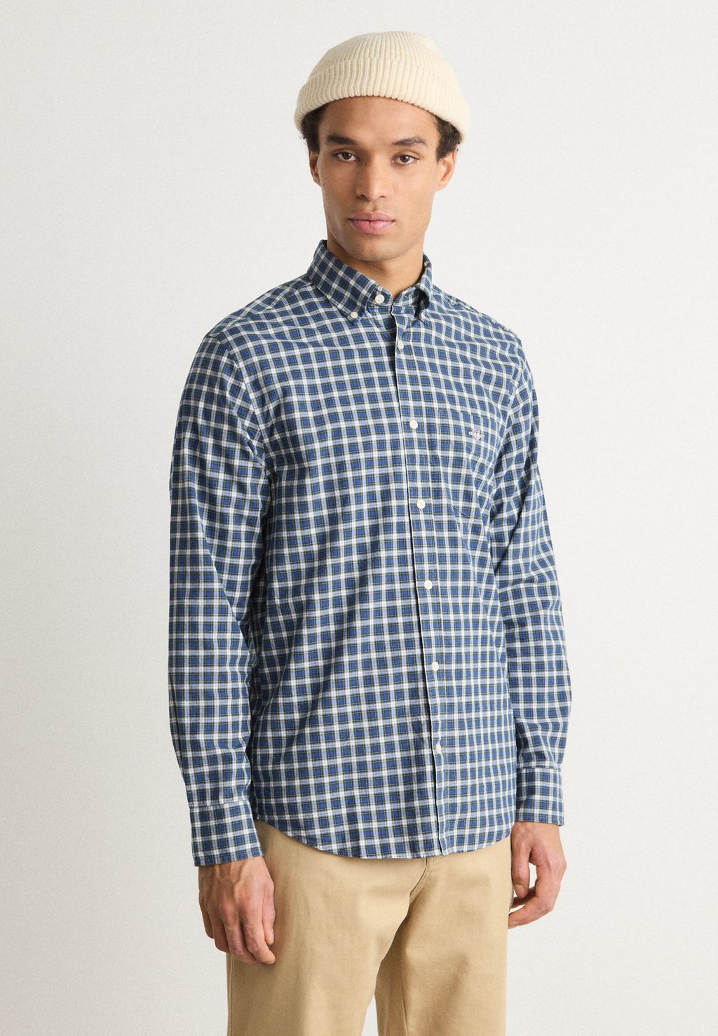 

Рубашка CLASSIC TARTAN SHIRT GANT, синий