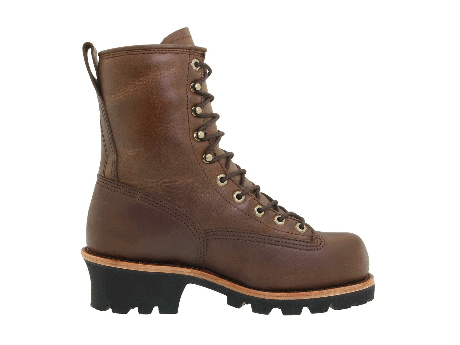 

Ботинки Chippewa 8" Bay Apache Insulated Waterproof Steel Toe Logger, коричневый