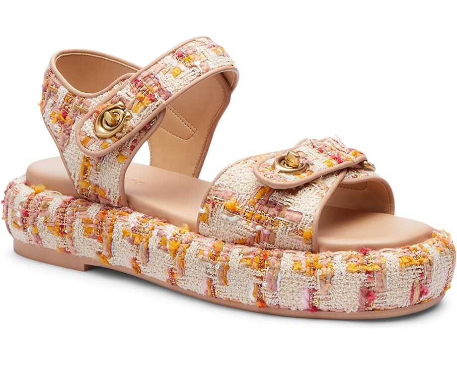 

Сандалии COACH Peyton Sandal, цвет Neutral Multi