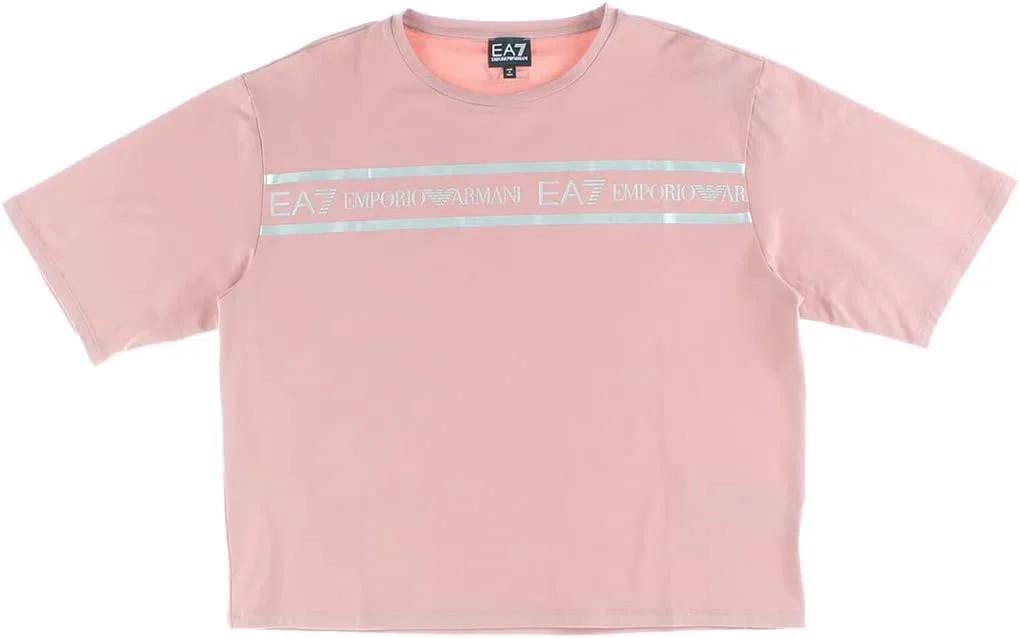 Футболка Emporio Armani EA7, Rose Pink-pink