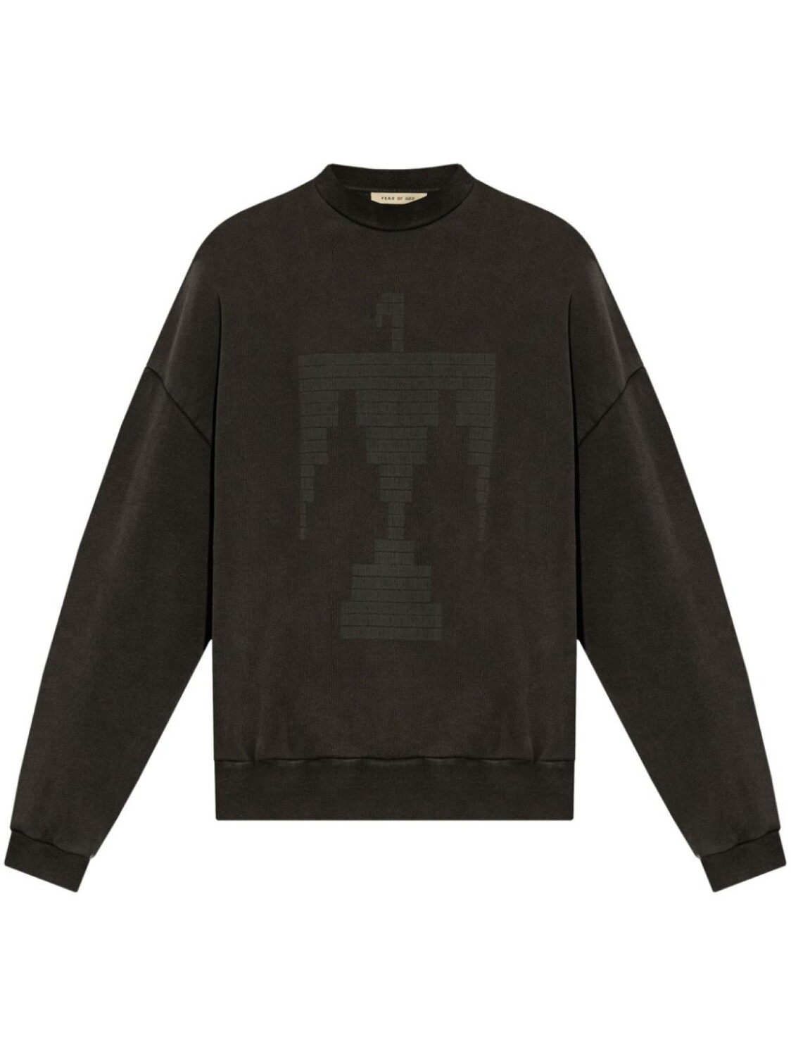 

Толстовка с графическим принтом Fear Of God, черный