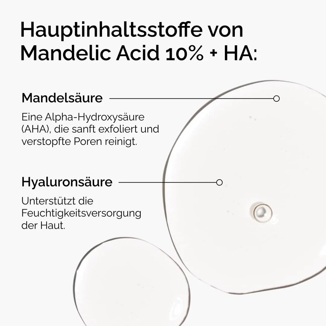 Сыворотка The Ordinary — Отшелушивающая «Mandelic Acid % + HA» от — фото 2