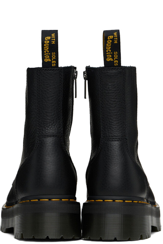 Мужские ботинки Dr. Martens Jadon Pisa из зернистой кожи, черный — фото 2