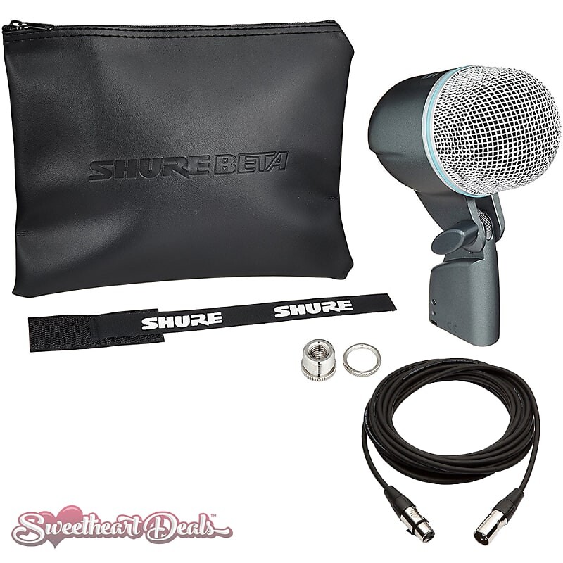 

Динамический микрофон Shure BETA 52A Supercardioid Dynamic Bass Drum Microphone