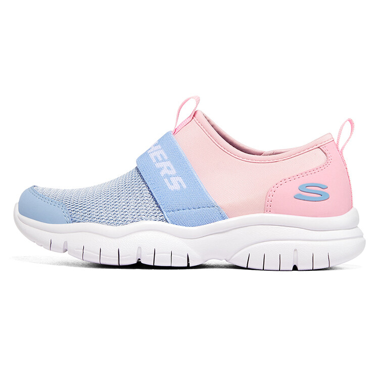 

Детские кроссовки Go Flex GS Low-top розовые/синие/белые Skechers