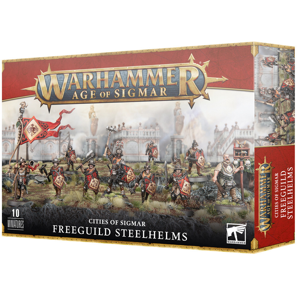 

Миниатюра Games Workshop Warhammer Age of Sigmar: Cities of Sigmar - Freeguild Steelhelms