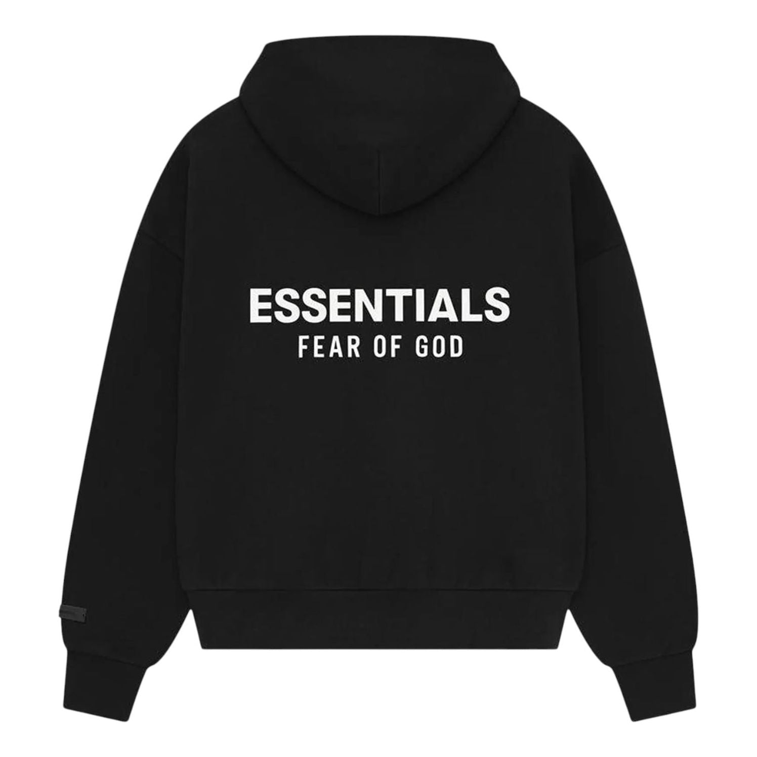 Флисовая толстовка Fear of God Essentials Classic Fit, цвет «Jet Black» — фото 2