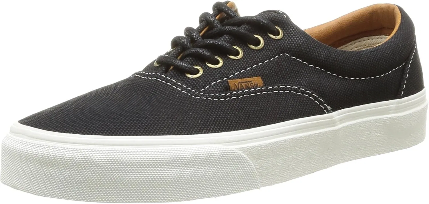 Кроссовки Vans U ERA унисекс для взрослых, Black Coated Canvas Dtl
