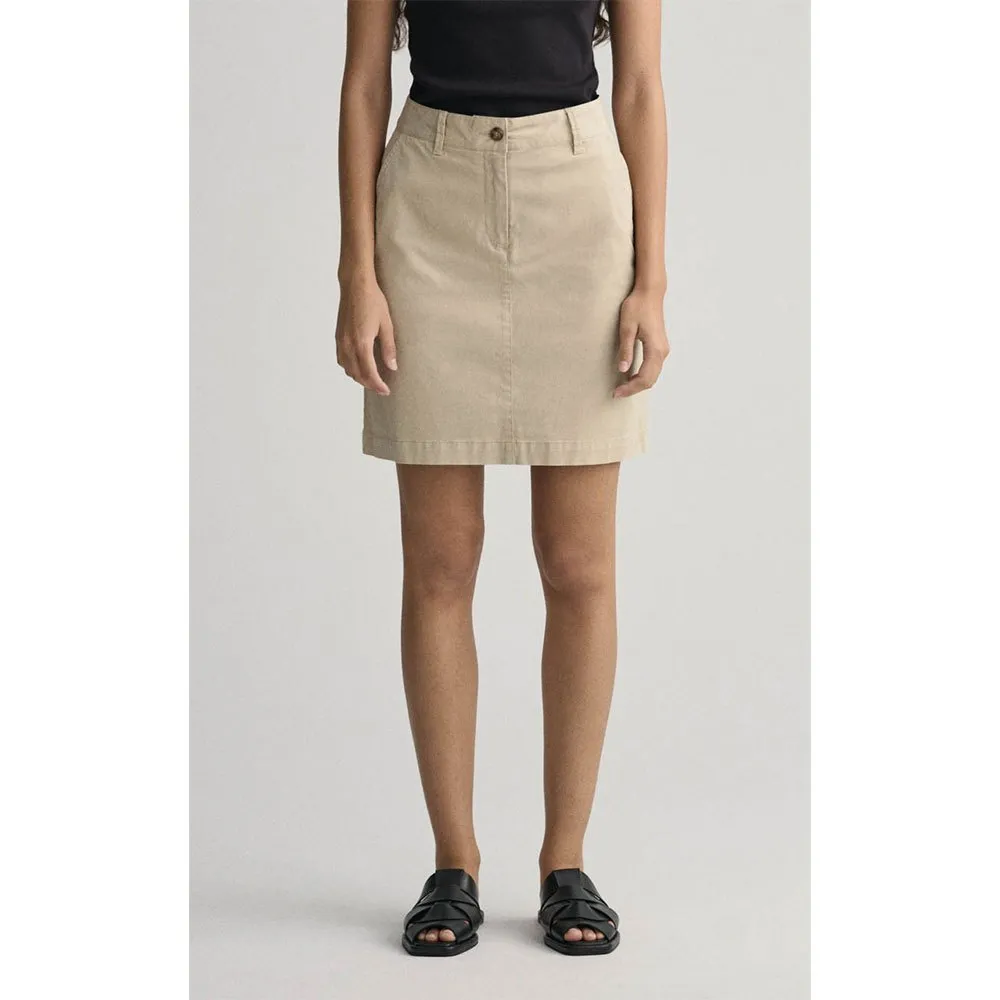 

Юбка Gant Chino, бежевый