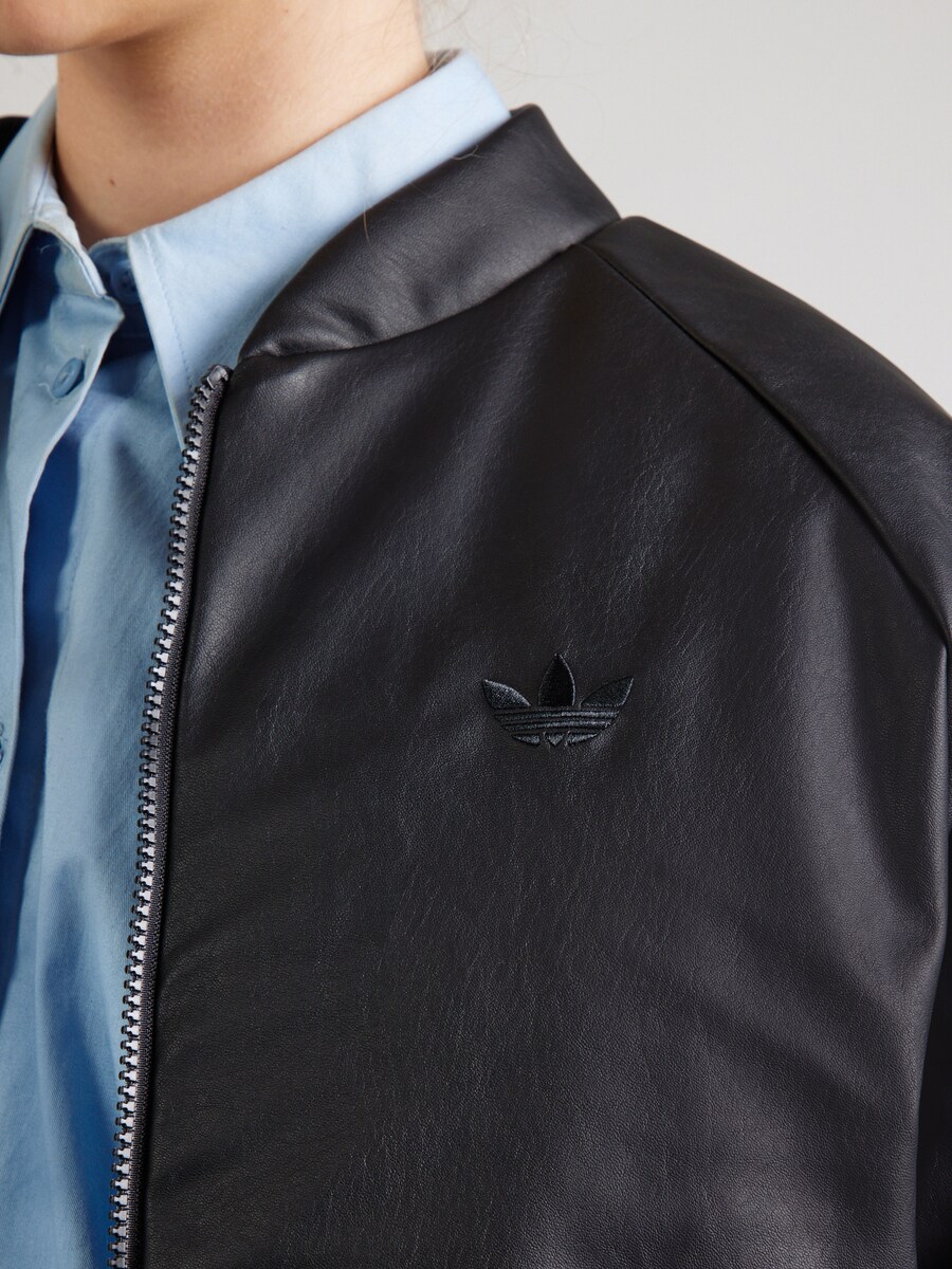 Демисезонная куртка ADIDAS ORIGINALS, Black — фото 3