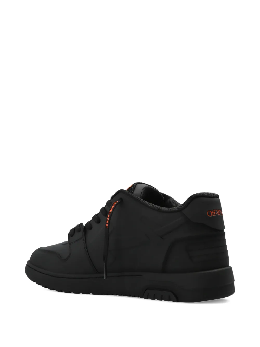 Кеды Out Of Office на шнуровке Off-White, черный — фото 3
