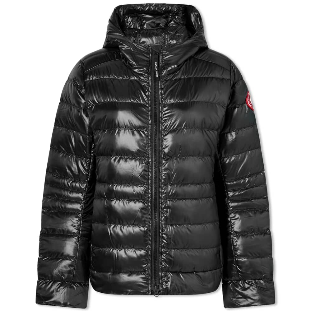 

Пуховик из кипариса с подкладкой Canada Goose, черный