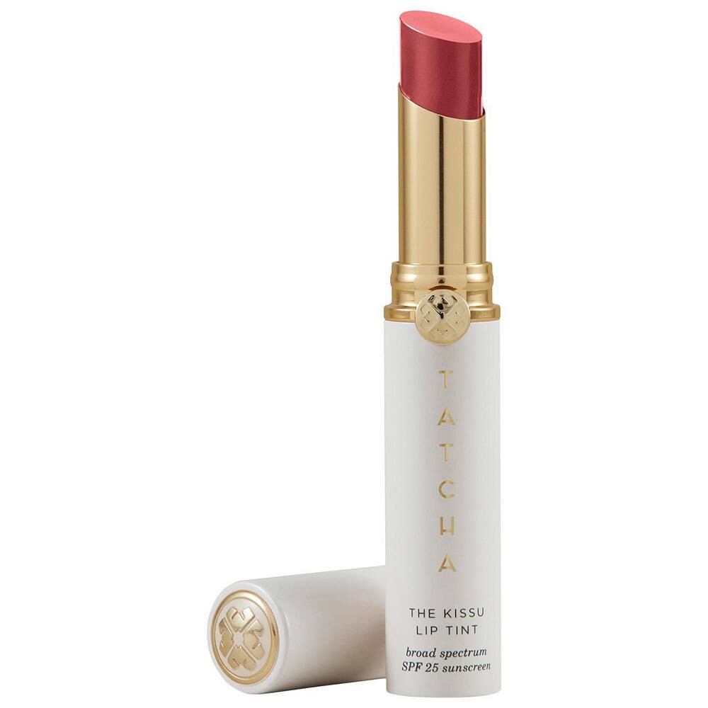 

Tatcha The Kissu Lip Tint SPF 25 Увлажняющий солнцезащитный крем для губ с тонирующим эффектом, цвет Plum Blossom