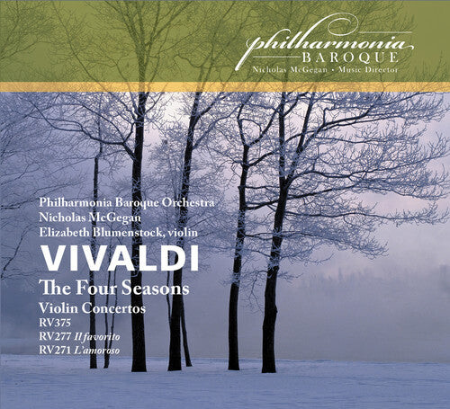 

CD диск Vivaldi / Philharmonia Baroque Orch / McGegan: Four Seasons Op 8 / Violin Ctos RV271 & 277 & 375