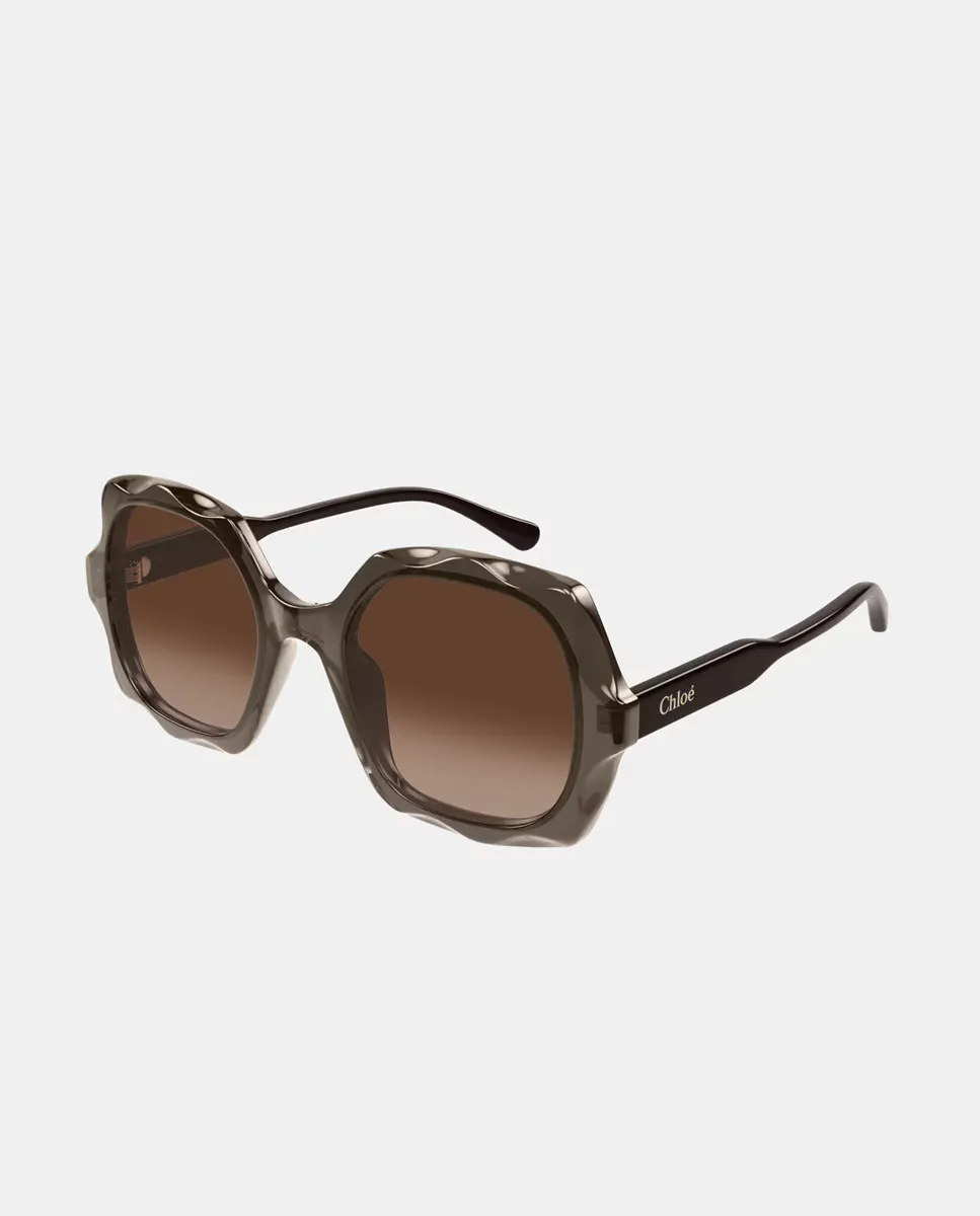 

Солнцезащитные очки Chloé, коричневый
