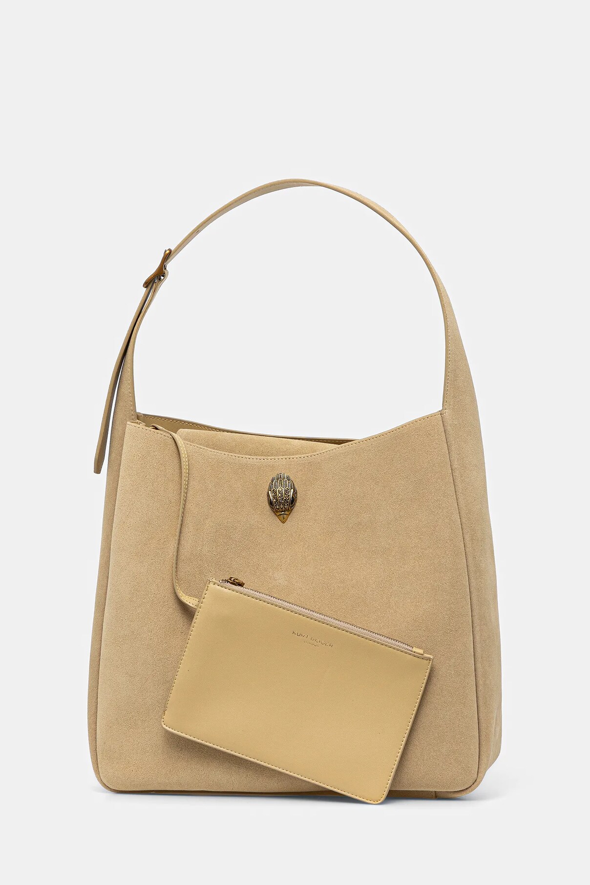 

Сумка из замши Kurt Geiger London, зеленый