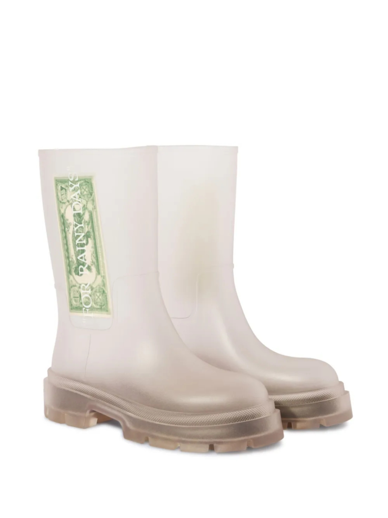 Off-White ботинки Reboot Dollar, белый — фото 2