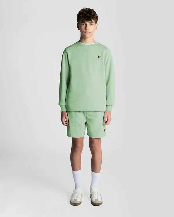 Толстовка с круглым вырезом Lyle & Scott, Turquoise Shadow — фото 2