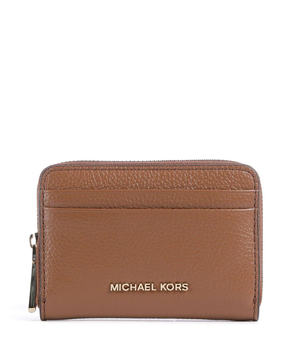 

Кошелек Jet Set из зернистой кожи Michael Kors, коричневый