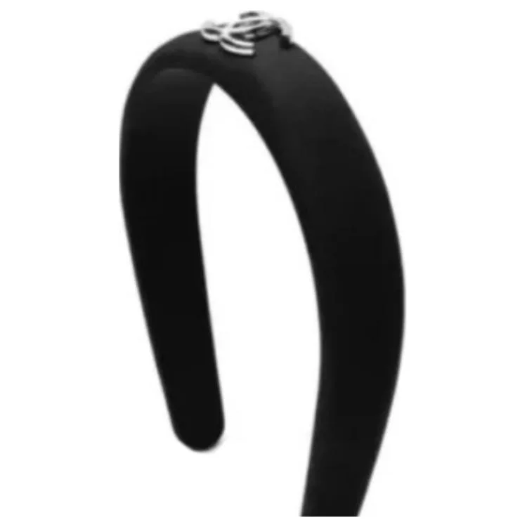 CHANEL Повязка на голову Unisex Black