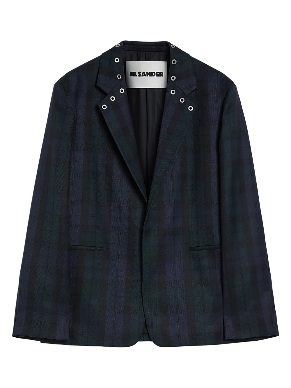 

Шерстяной бомбер JIL SANDER, черный