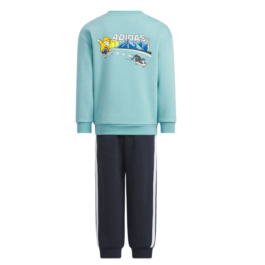 Детский спортивный комплект Casual Sportswear 2 Piece Set Adidas, светлая мята — фото 2
