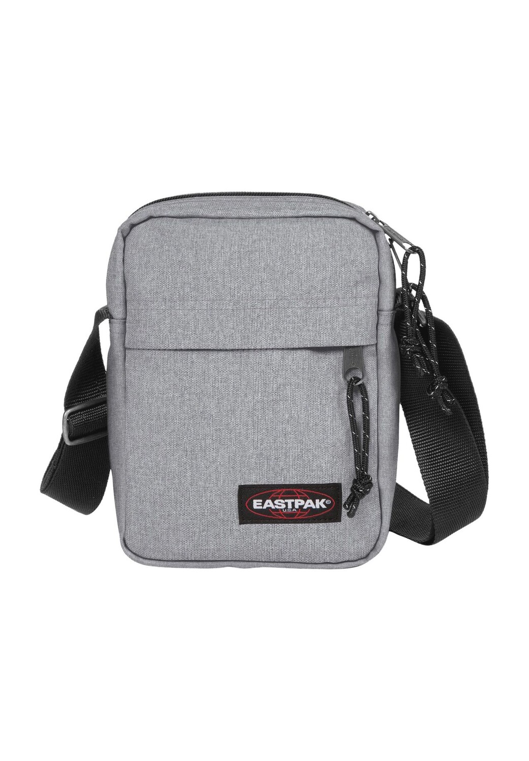 

Сумка через плечо The One, отделение на молнии, однотонная EASTPAK, серый