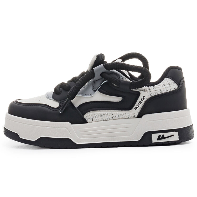 

Кроссовки WARRIOR Skateboard Shoes Women's Low-Top Beige Black, Черный, Кроссовки WARRIOR Skateboard Shoes Women's Low-Top Beige Black