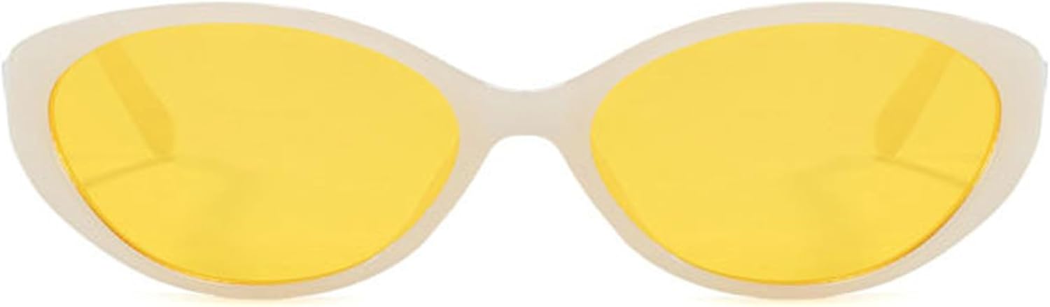 

Солнцезащитные очки Willochra Retro Small Cat eye для женщин и мужчин, винтажные овальные солнцезащитные очки с градиентным переходом, классические солнцезащитные очки UV400, C6