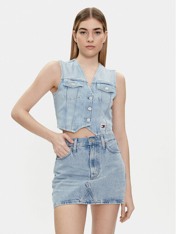 

Жилет стандартного кроя Tommy Jeans, синий