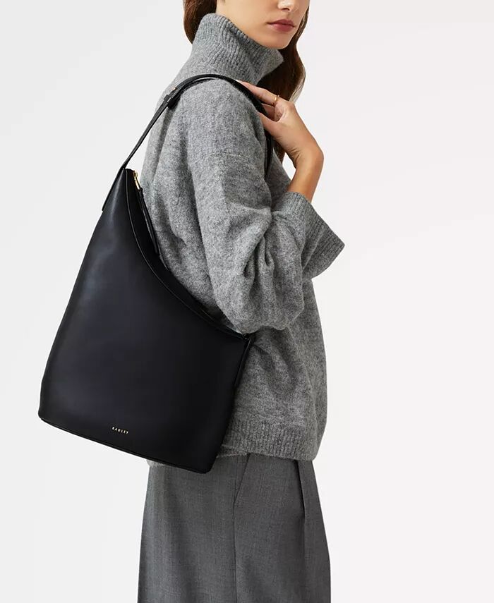 

Сумка Kensal Medium через плечо с застежкой-молнией Radley London, черный