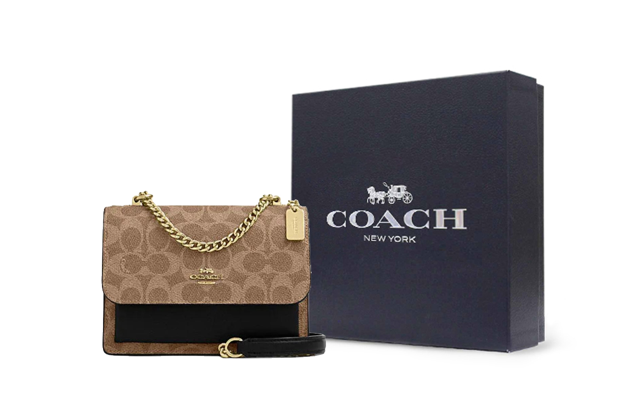 

COACH Кожаная сумка через плечо мини женская
